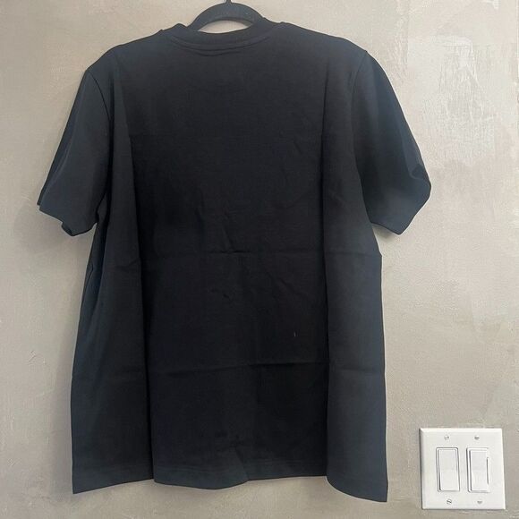 CASABLANCA Tennis Club T Shirt Mens Ping Pong Fleurie Black Large L NWT - Picture 5 of 5